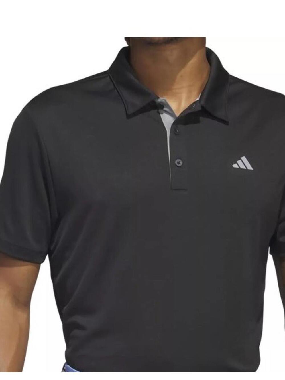 $60 Adidas Golf Men's Drive Solid Performance Polo Shirt NEW Size M